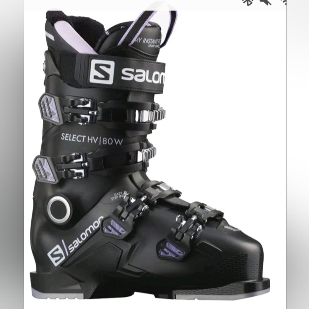 Ladies Salomon HV 80 flex 25.5 ski boots
